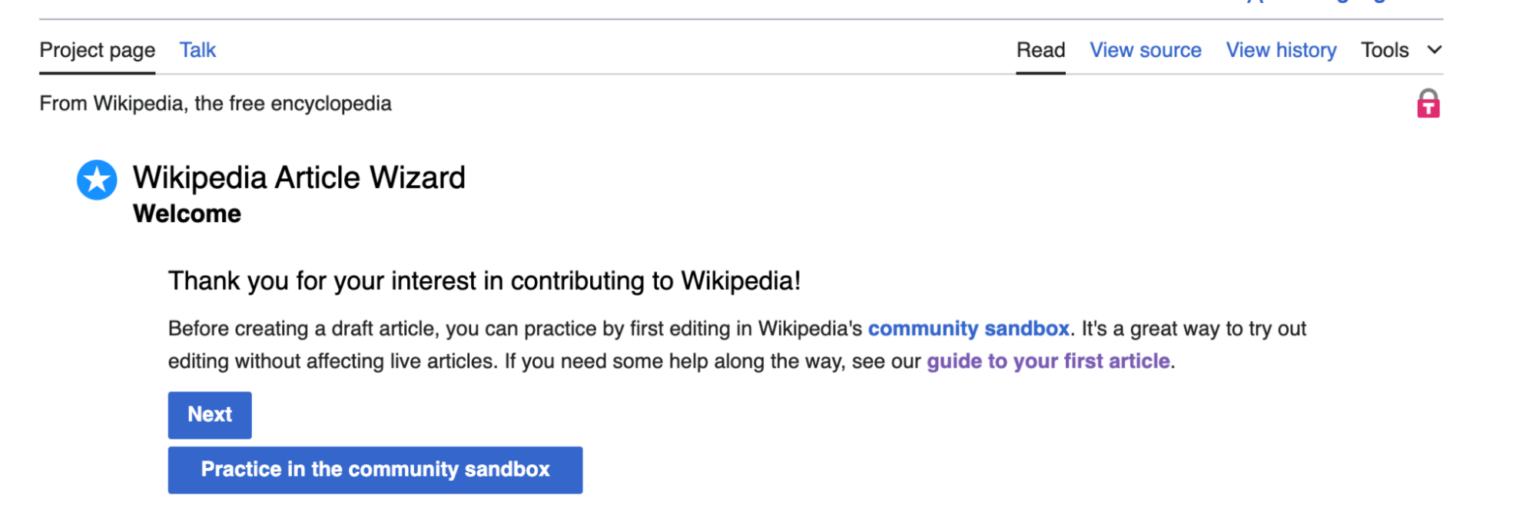 How to Create a Wikipedia Page for a Person
